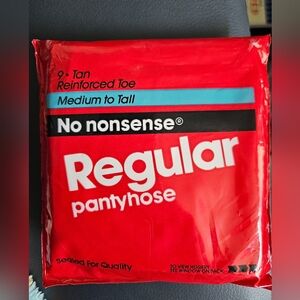 Vintage No Nonsense Pantyhose - Tan
